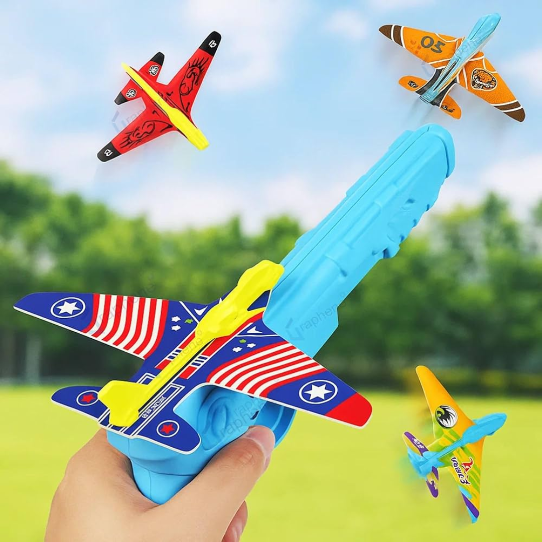 GRAPHEN Airplane Launcher Toy Gun for Boys